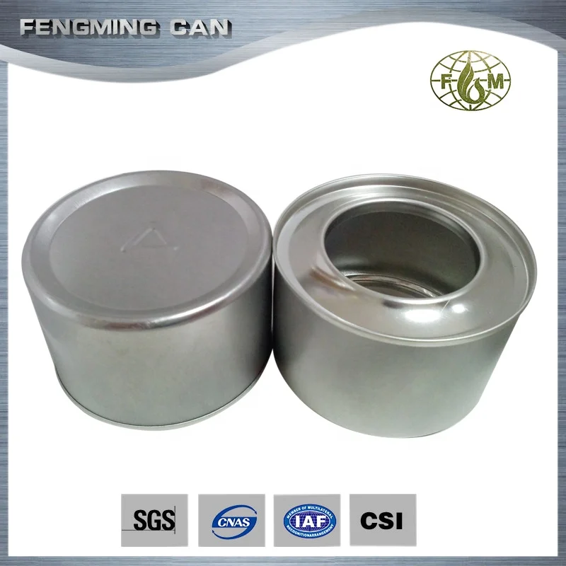 factory directly solid alcohol ethanol gel fuel tin can packaging without welding