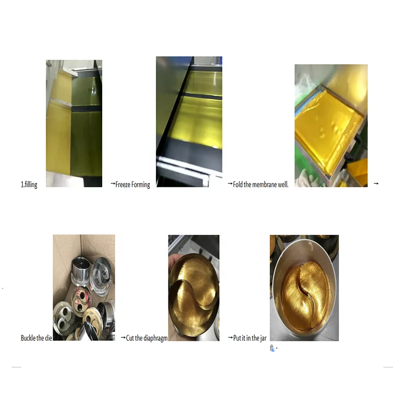 packing equipment for cosmetic eye patches from Guangzhou weidong