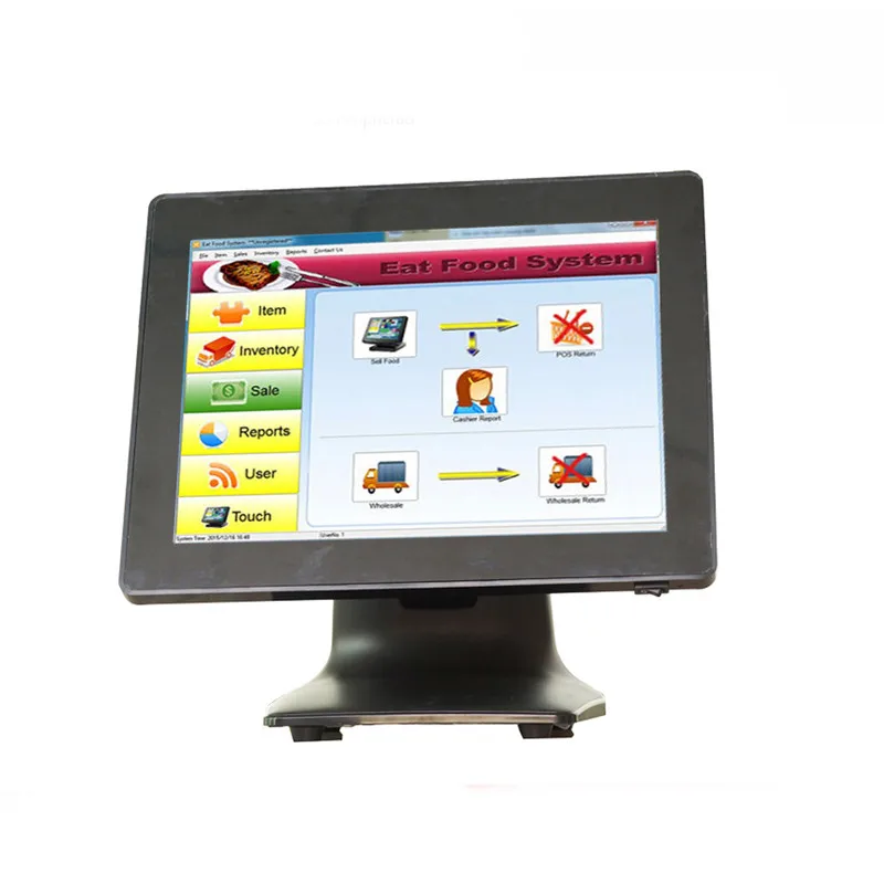 Горячая распродажа пять-проводной чистый экранвсе в одном POS-терминале/ POS-машина цена/ машина денежного перевода