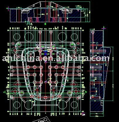 
europe plastic chair mould design plastic thermoforming mould 