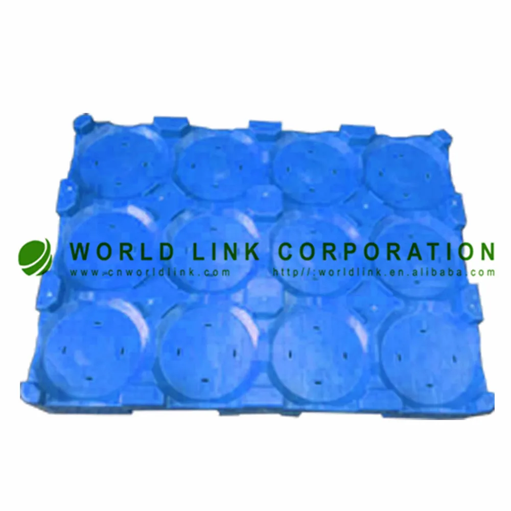 Hot Sale Heavy Duty Stackable  12pcs 5 GallonWater Bottle Plastic Pallet