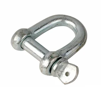 AISI 304 316 Stainless Steel Galvanized Carbon Steel Drop Forged Safety Anchor Shackles Screw Pin shackle