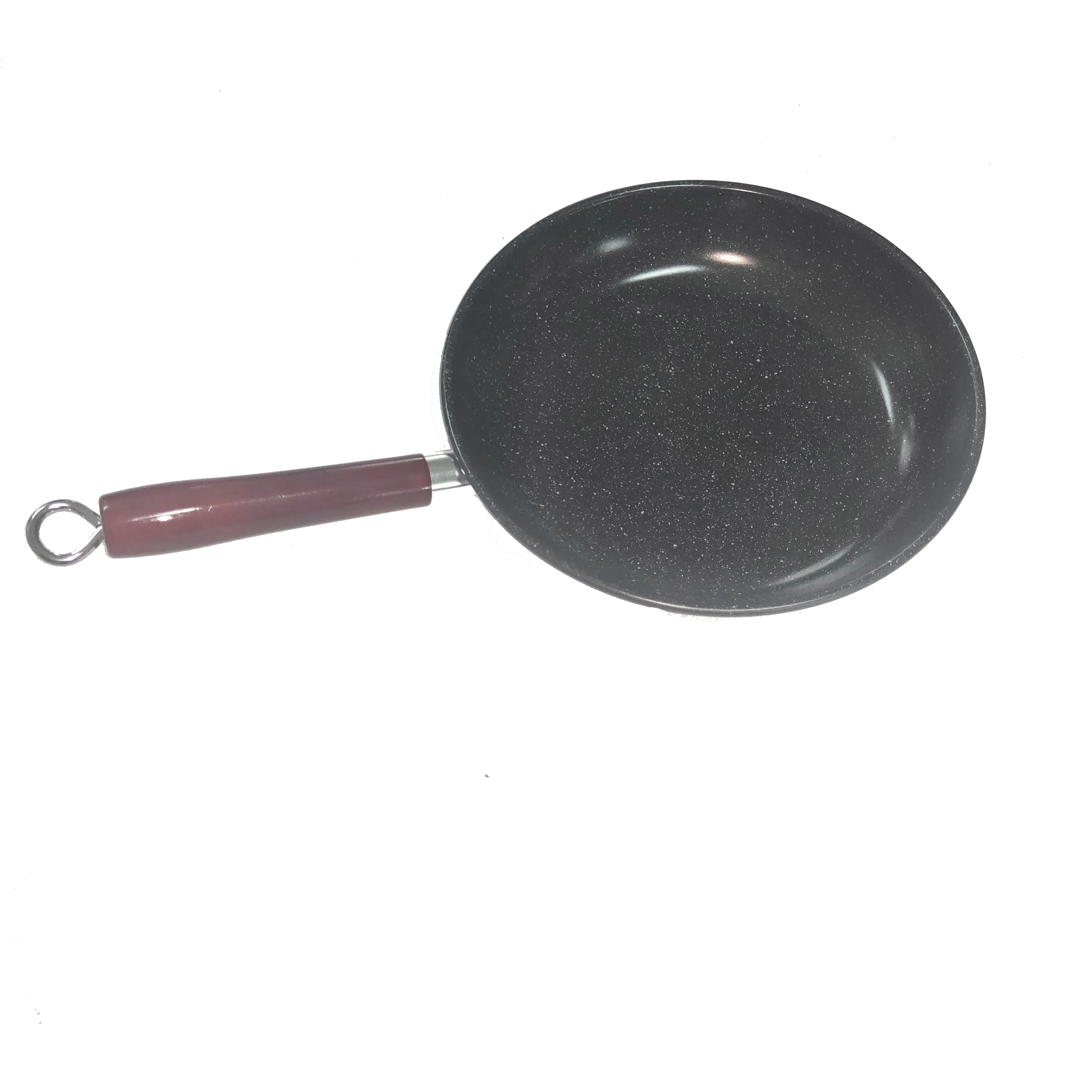 carbon steel fry pan set   marble coating non-stick frying pan