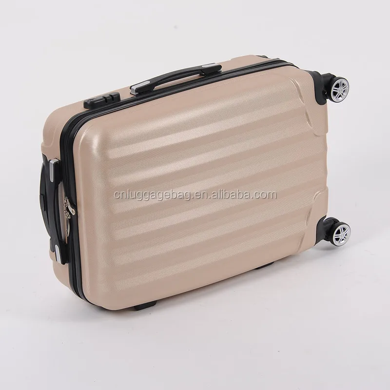 
2017 new arrival fashion style usa luggage manufacturer ABS spinner unique travel luggage 