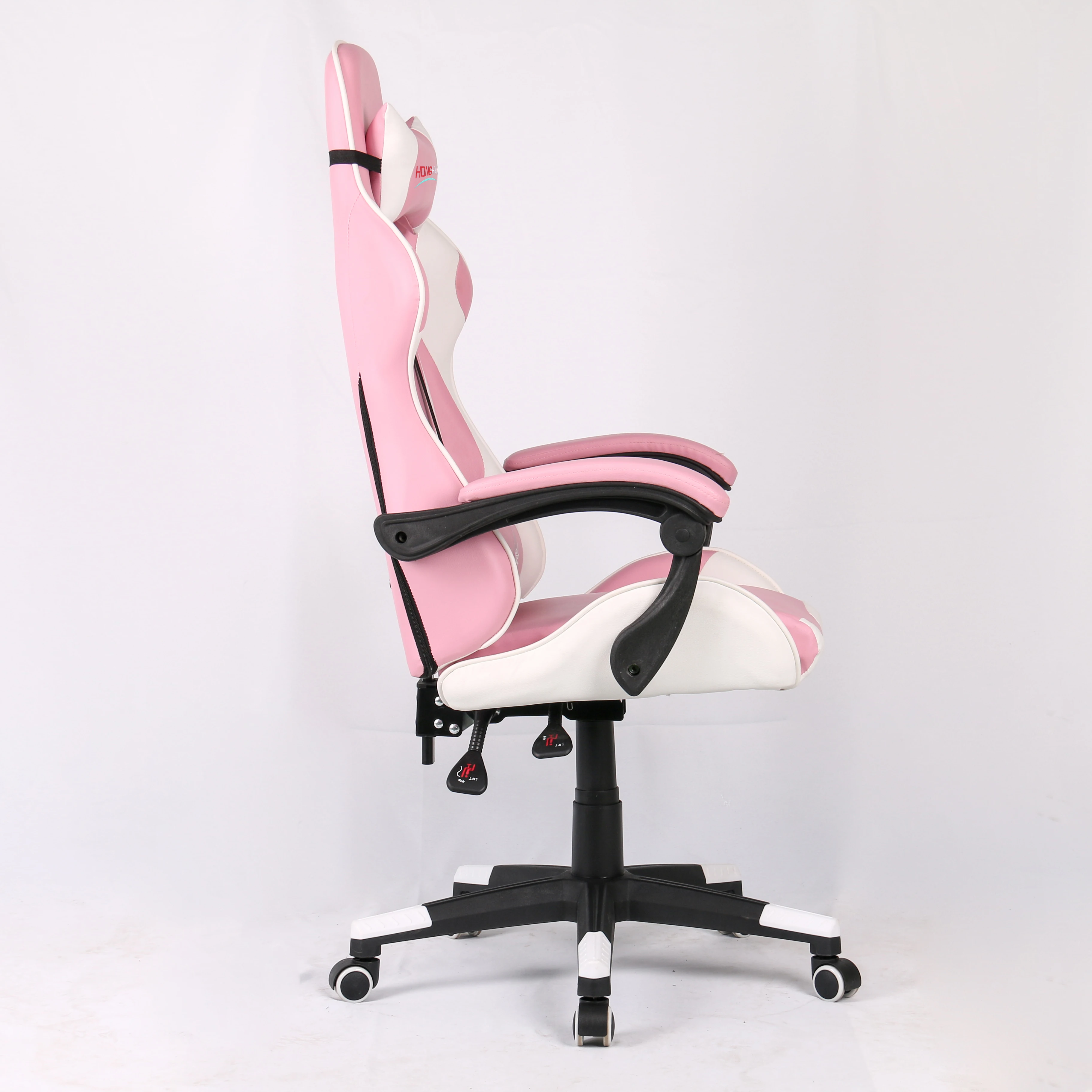 New High Back Racing Car Style Bucket Seat Office pink gaming chair