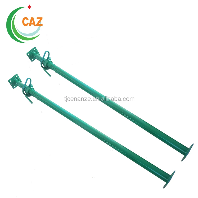 4meter steel prop expandable Q235 u head adjustable formwork steel prop jack