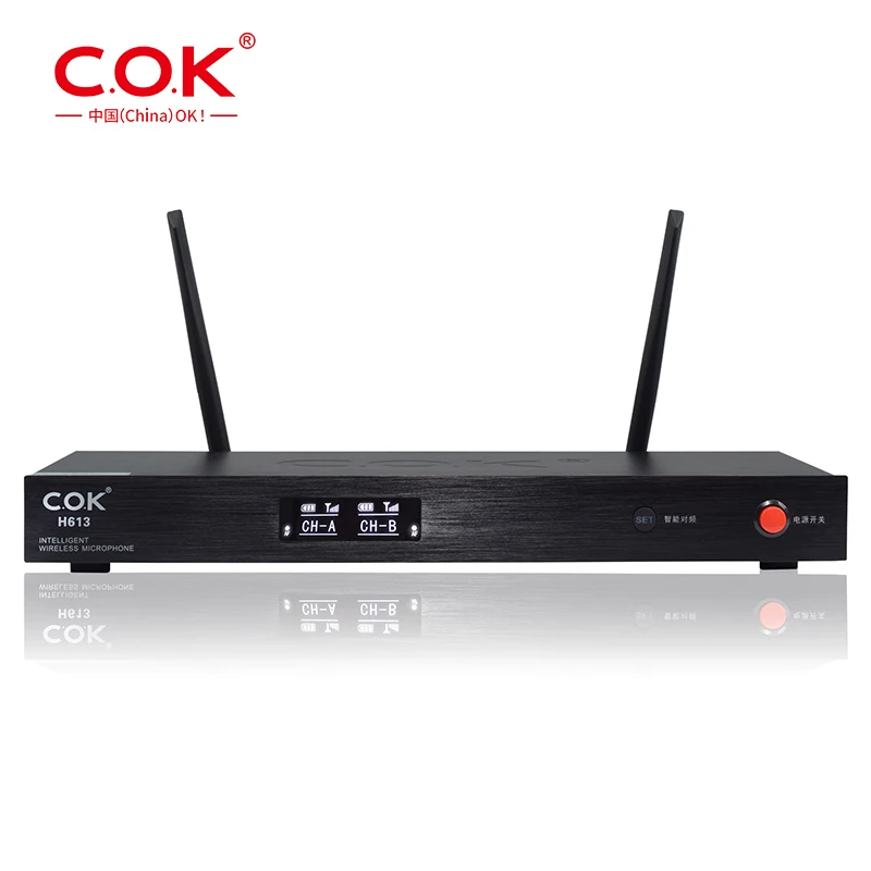 Популярный двухканальный Ручной uhf 200 fm беспроводной микрофон micro san fil Professional караоке-система со светодиодным экраном