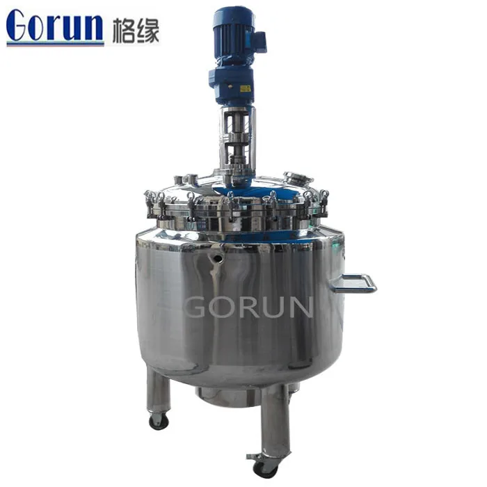 Sauce Vacuum Emulsifying Mixer With 1000l Oil,Water Tank Cheap Peanut Butter Vacumm Mixer