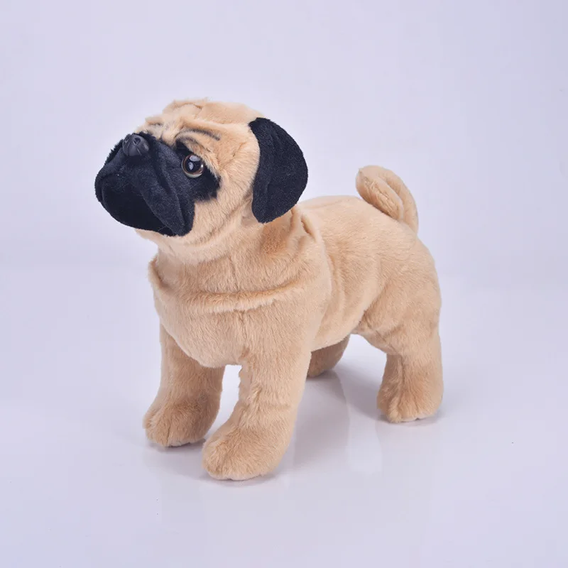 Cute Plush Material Dog Pug Stuffed Plush Toys Pug Dog