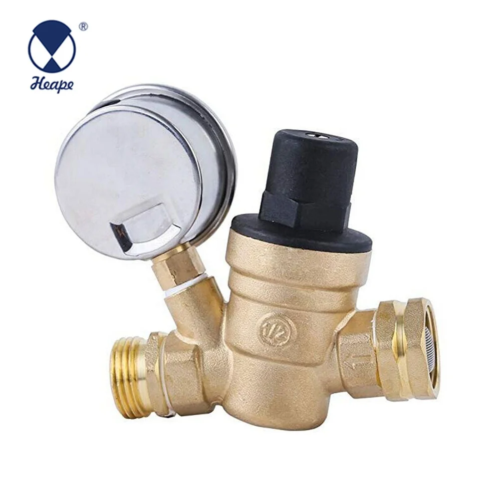 HEAPE 1/2' NPT Lead Free Water Pressure Reducing Valve