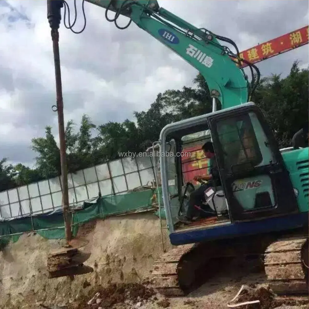 exploration core drills excavator attachments pole hole digging machine hole digger drill ground  holes