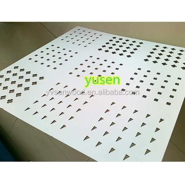 hot sale MDF carved/ MDF grille board