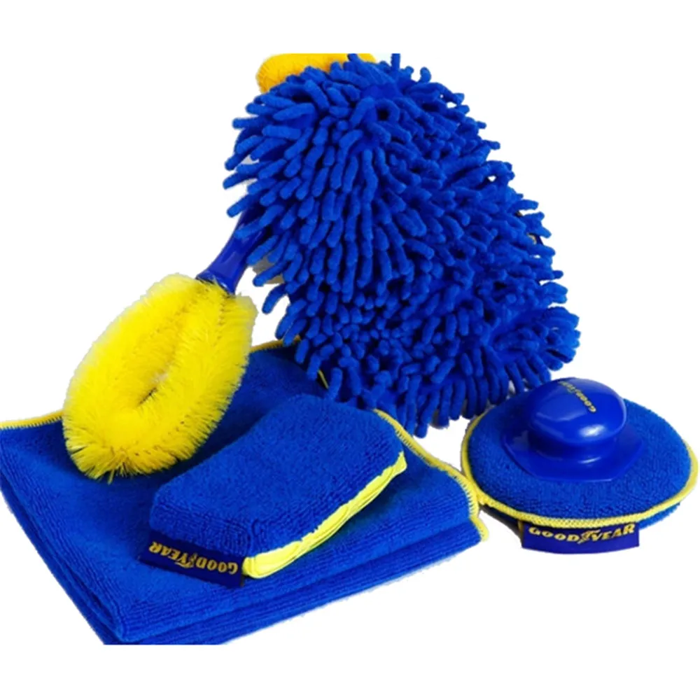 2021 Hot selling 5 Piece Wash Kit/car cleaning kit Car Wash Products Kit/Microfiber Towel Car Cleaning Wash