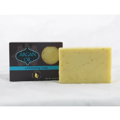 Argan Oil Exfoliating Bath Soap with Oatmeal Walnut Oil with TFM 78%