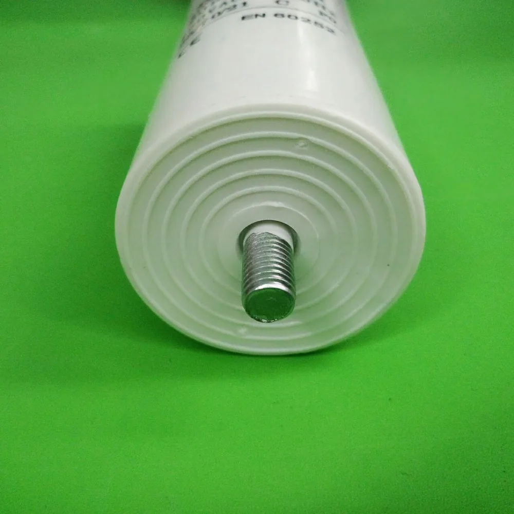 Cbb60 2 pins 18 мкФ 25/70/21 двигатель переменного тока конденсатор для водяного насоса с винт ноги