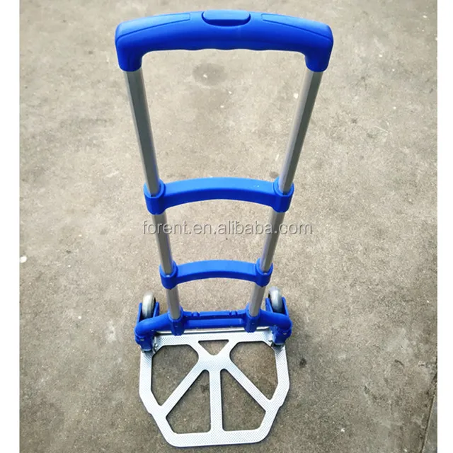 
hot sale aluminum folding heavy duty foldable 2 wheels hand trolley 