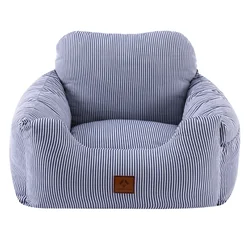 Автомобильное сиденье для собак, бустер для питомцев, для путешествий, с карманом для хранения