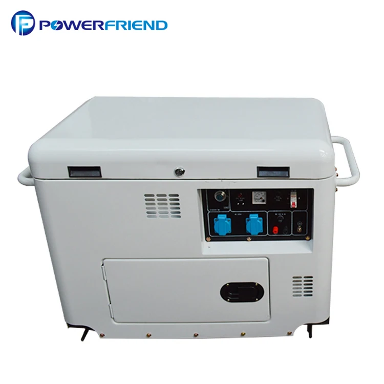 Super silent 5 kw wholesale portable diesel generator with wheels 6500