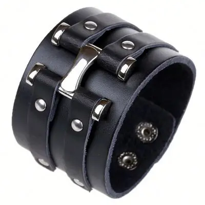 2018 wholesale accessories unisex braided leather bracelet