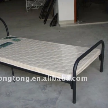 
America size iron bed / single bed made in China /metal tube bed frame 