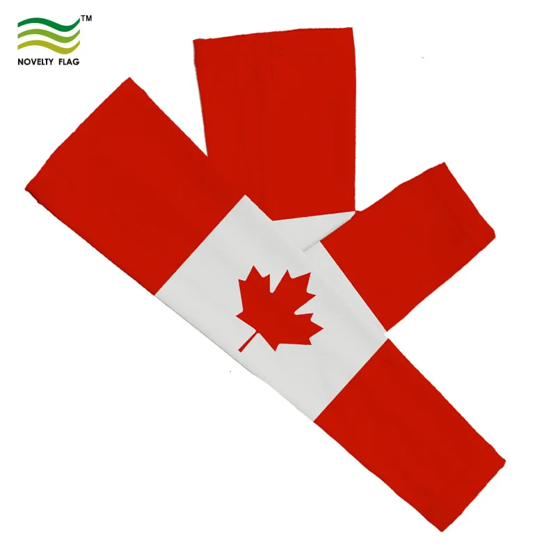 Custom Logo Spandex Arm Covers Breathable Skin-friendly Cycling Arm Sleeves