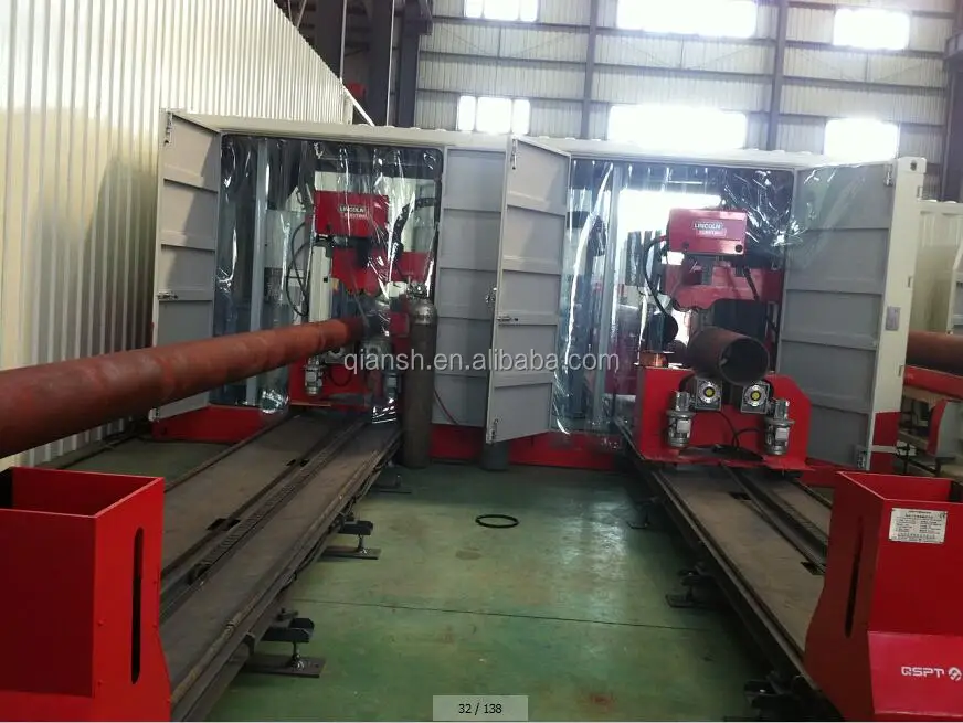 Pipe fabrication production line (containerized);Pipe spool production line (movable)