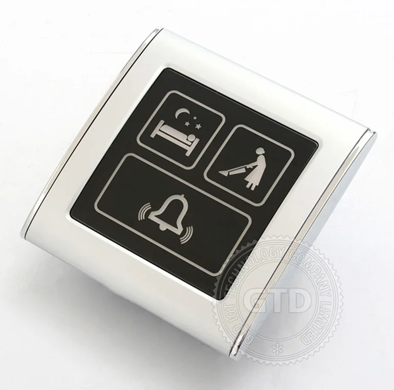 433MHZ DND hotel touch panel doorbell