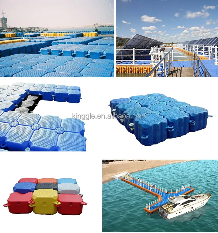 Plastic Pontoon Float Modular Floating Dock Blow Mold