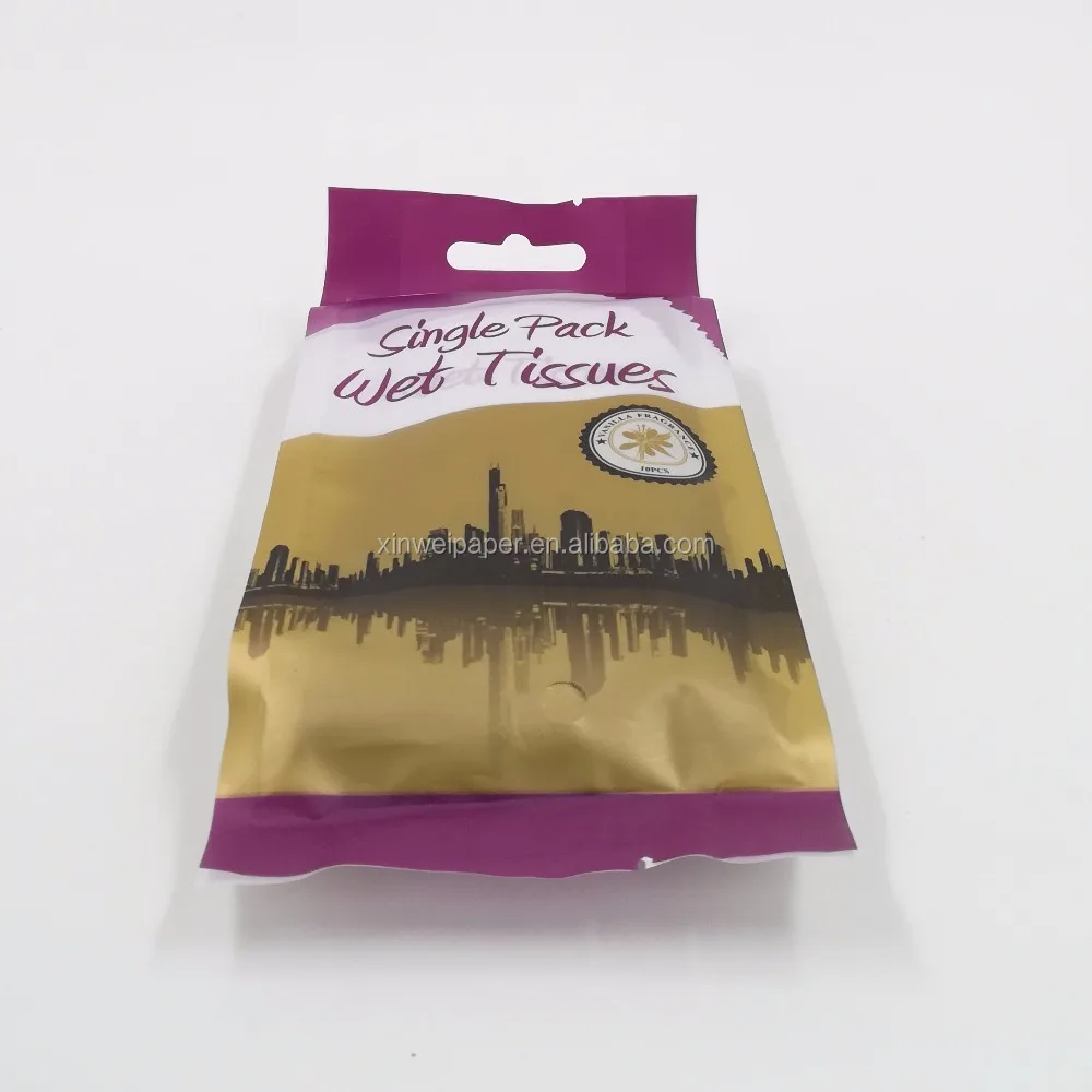 
Hot product beauty design lemon scented wet wipes wet towel 