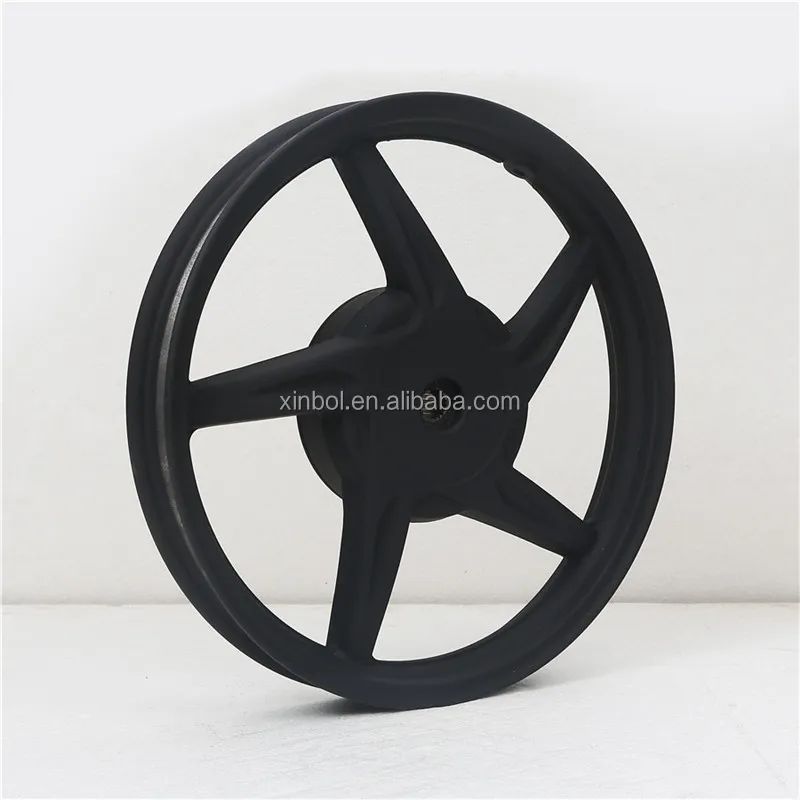 14 inch motorcycle aluminum alloy wheel, rear wheel with drum brake
