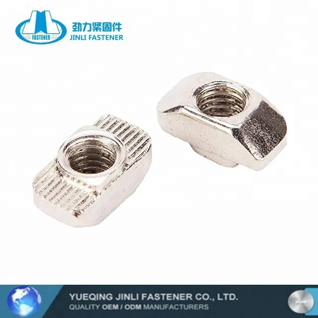 Стандартная Т-образная гайка M8 для алюминиевых профилей 4545