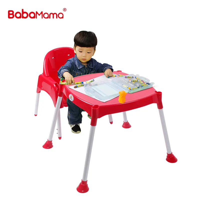 Portable Easy Moving  Plastic Infant Dinning Feeding High Baby Chair Booster Seat Baby