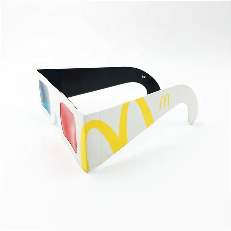 
Promotional Red Blue 3d Glasses Paper 