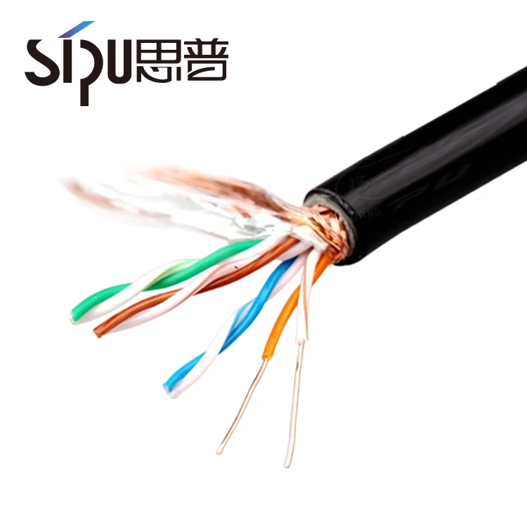 SIPU Высокая Скорость SFTP CAT5e OUTDOOR сети плетеный кабель lan 300 м