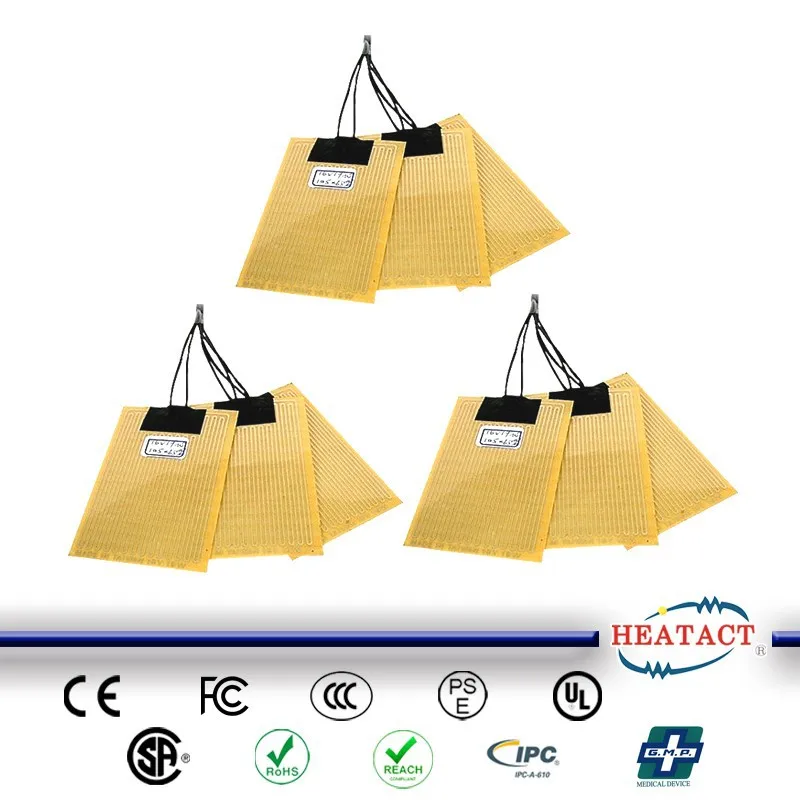 Taiwan customized high frequency Electric flat polyimide film heater