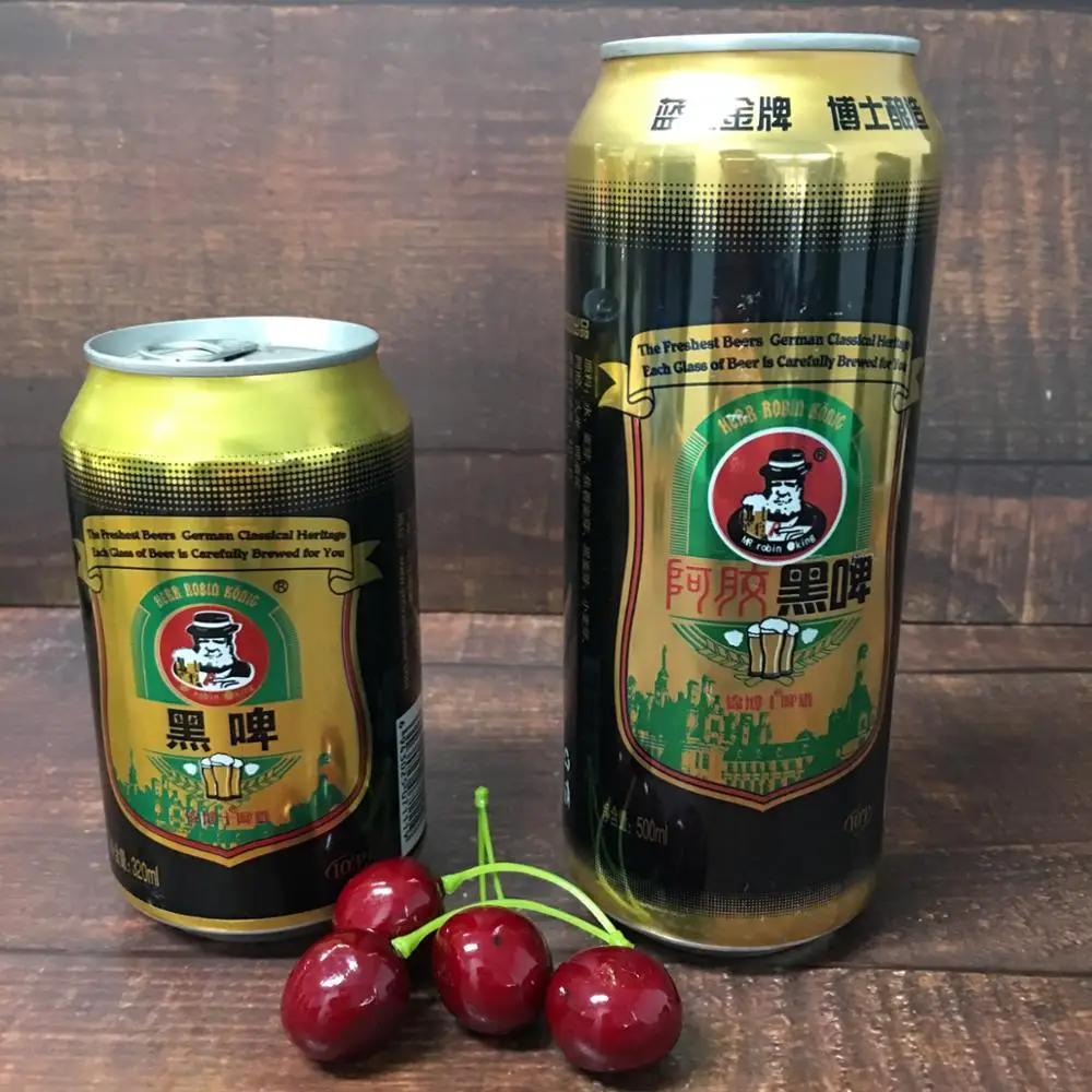 JINBOSHI Stout пиво в баночках 500 мл 330 мл