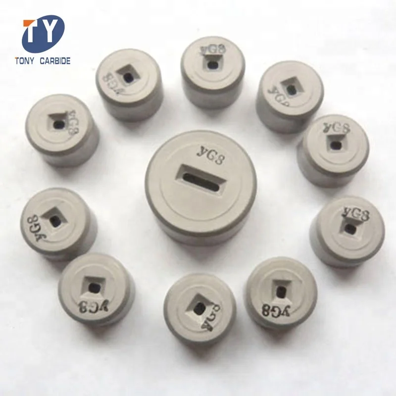 Штамп из карбида вольфрама для рисования, квадратный металлический стержень