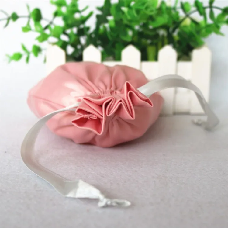  Высококачественный милый небольшой роскошный атласный мешок на шнурке с логотипом заказ для ювелирных изделий украшений ресниц пылезащитный мешочек коллекции волос