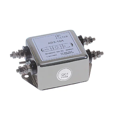 3A6A10A 15A 20A 30A 40A 50A DC EMI фильтры