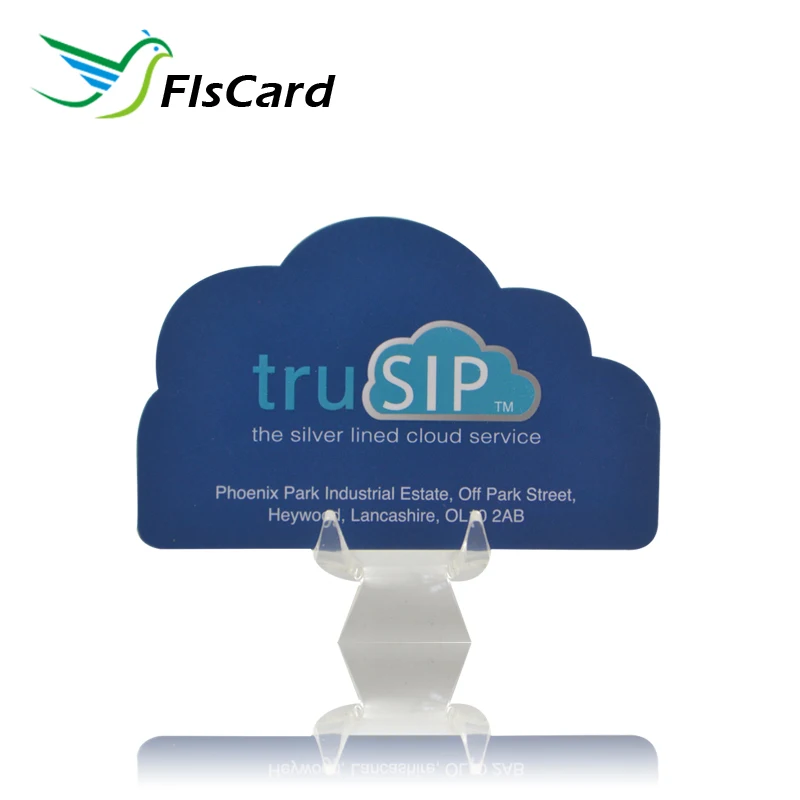 Нестандартная пластиковая Визитная карточка с QR-кодом, бесплатный образец