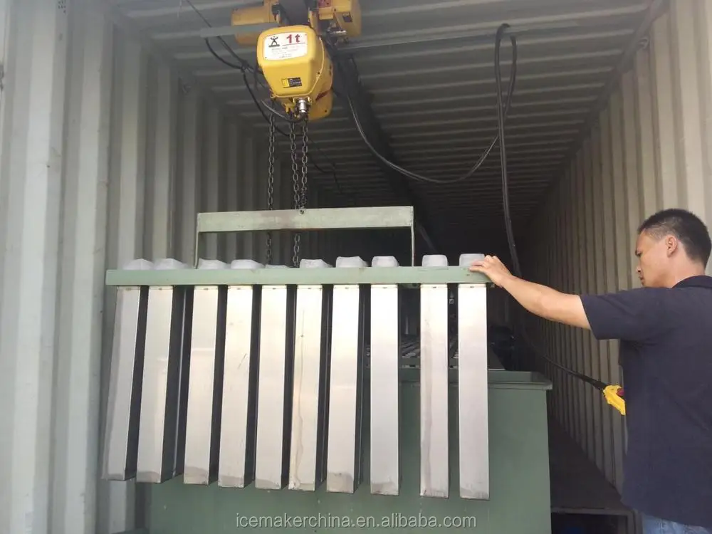 Large Ice Block Factory for Sell Ice with crane system