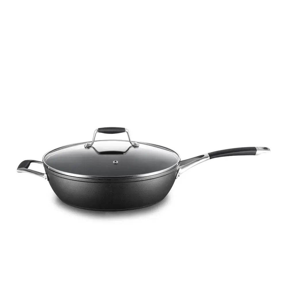 
GOURMET PLUS SERIES DEEP FRY PAN forged aluminum non-stick cookware 