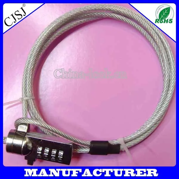 4 digit laptop security cable lock