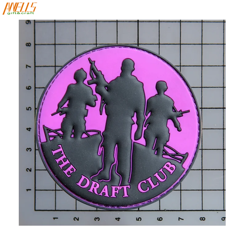 PVC Patch Used For Sports Patches Airsoft Paintball Ski and team patches