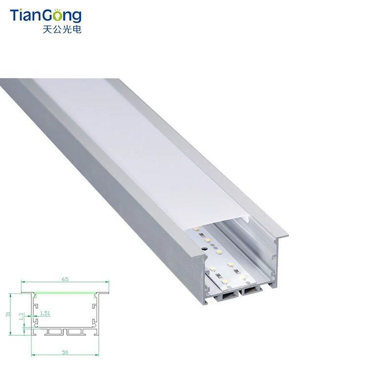 2020 IP20 Seamless Linkable Line Led Recessed Linear Light 6530
