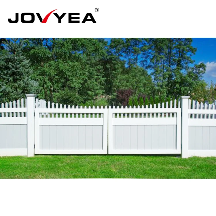 High Quality Wholesale Easy to Assemble Anti-UV Outdoor PVC Vinyl PVC Privacy Fence