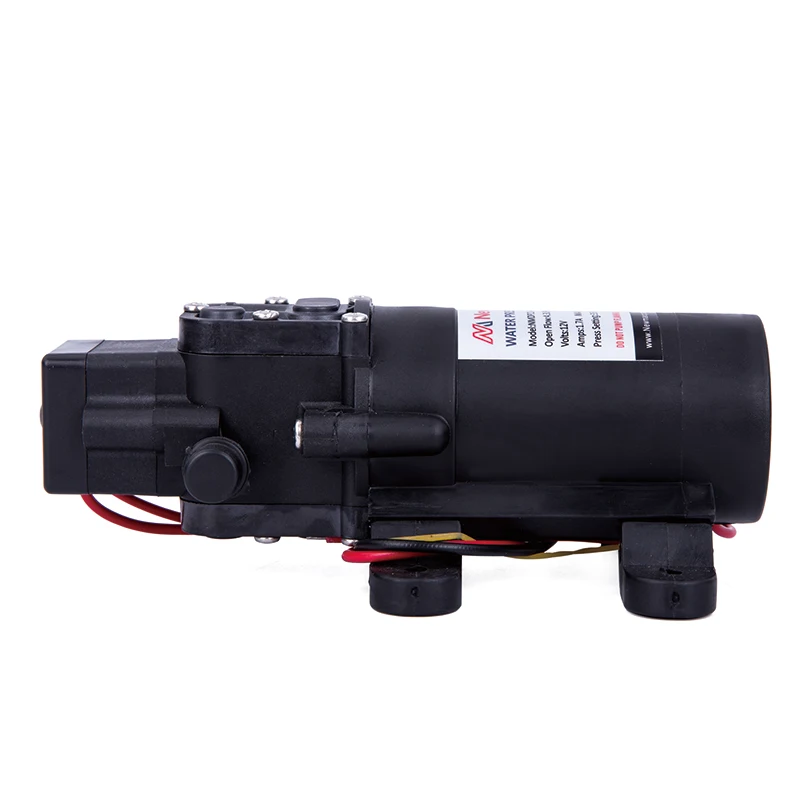 Newmao 21 Series Diaphragm Water Pump 12V/24V 1.0GPM, 40PSI Electric Standard Positive Displacement 2 Chamber Diaphragm Pump