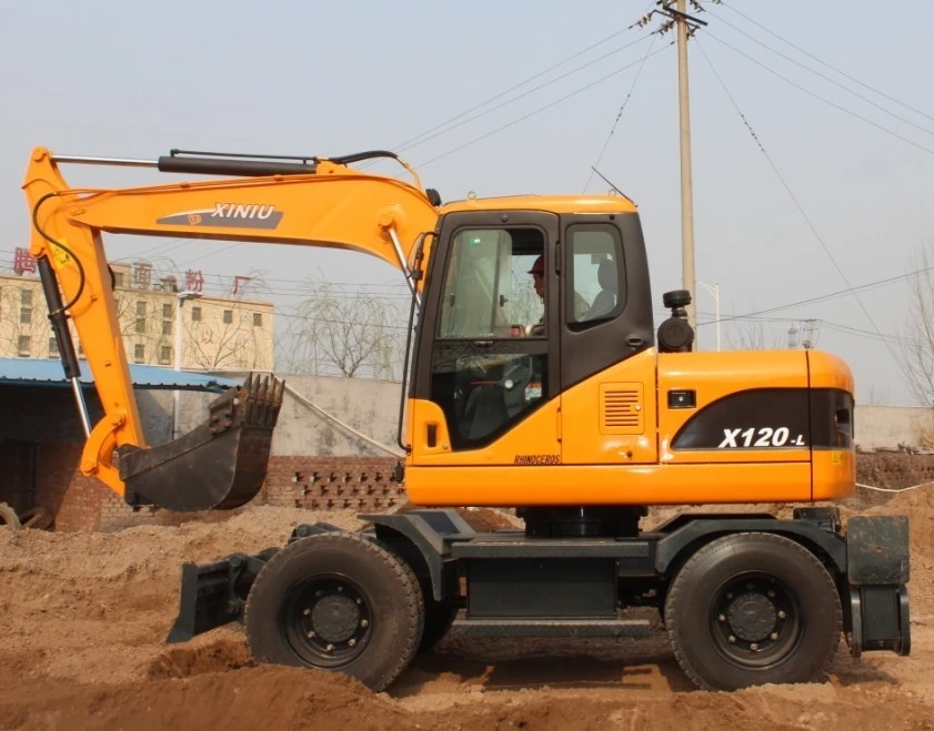 Китайский гусеничный экскаватор X120-L XINIU/Rhinoceros колесный 12 тонн
