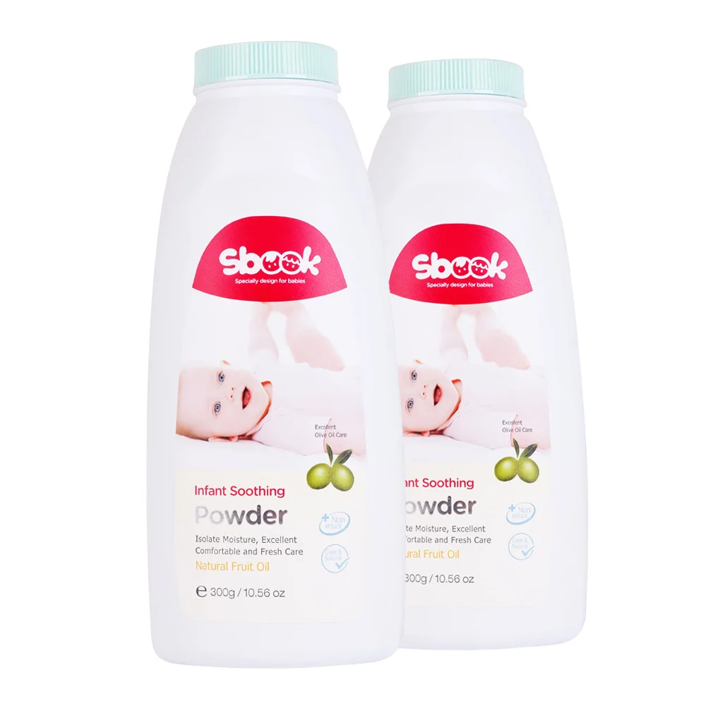 2020 hot sale keep dry baby powder, light scented body powder for baby