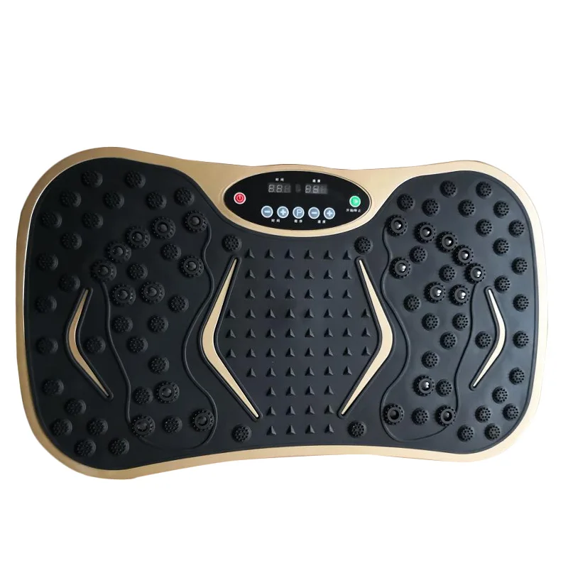 Сумасшедший Fit Массаж всего тела вибрации упражнения машина пластины вибратор вибрации платформы